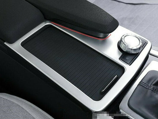 Passend für Mittelkonsole Edelstahl Rahmen Abdeckung Blende Passend Für Mercedes Benz W204