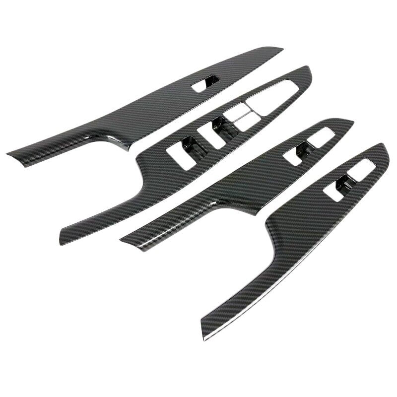 Passend für Hyundai Tucson Fensterheber in Carbon Optik Mittelkonsole Tuning