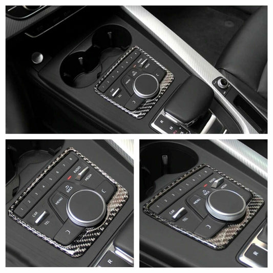 Passend für Multimedia Rahmen Carbon Blende Passend Für Audi A4 S4 RS4 B9 A5 S5 RS5 F57