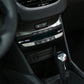 Passend für Peugeot 2008 Klima Blenden Abdeckung Rahmen Silber
