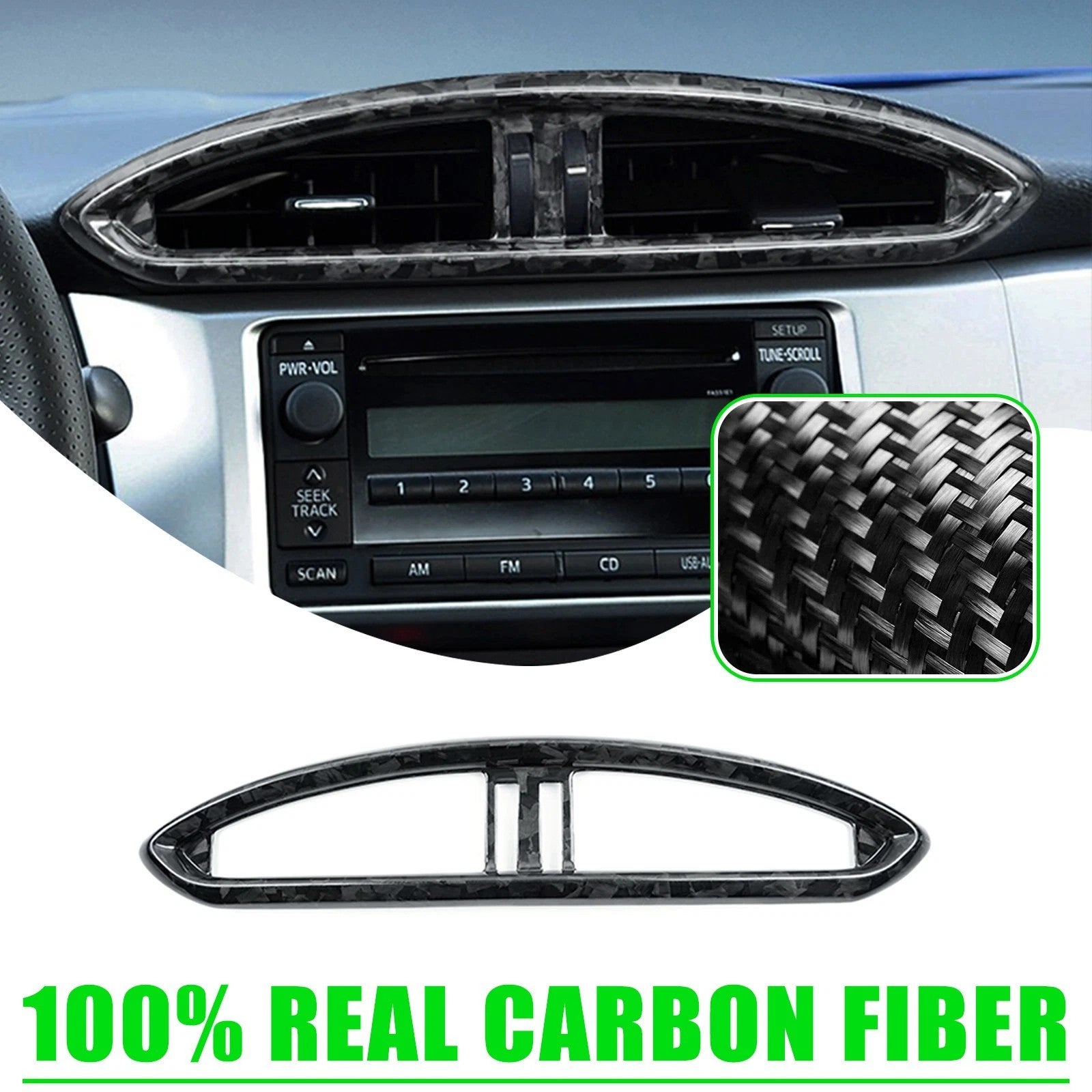 Passend für Subaru Brz 2012-2020 Mittelkonsole Blende