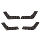 Passend für Mercedes Benz W204 Tür Griffe Blenden Carbon Rahmen Cover