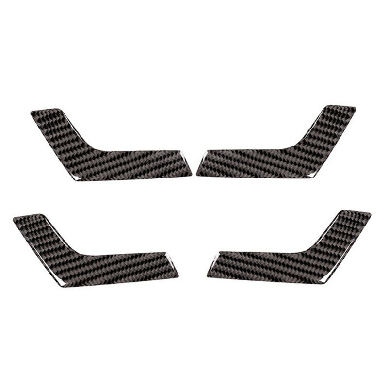 Passend für Mercedes Benz W204 Tür Griffe Blenden Carbon Rahmen Cover