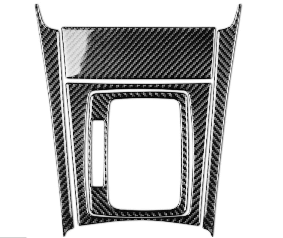 Passend für Mercedes Benz C W204 Carbon Mittelkonsole Rahmen Blende Schutz