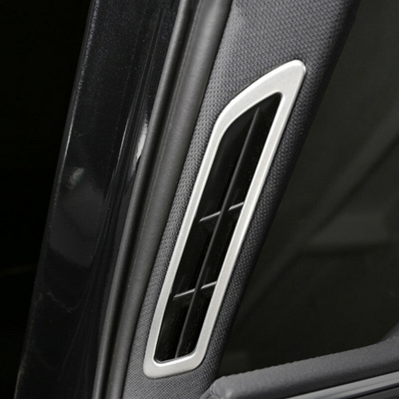 Passend für Audi A6 C8 Lüftung Rahmen Blenden Schutz Veredelung Edelstahl