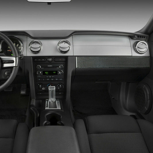 Passend für Ford Mustang Handschuhfach Blende Rahmen Zierblende Abdeckung