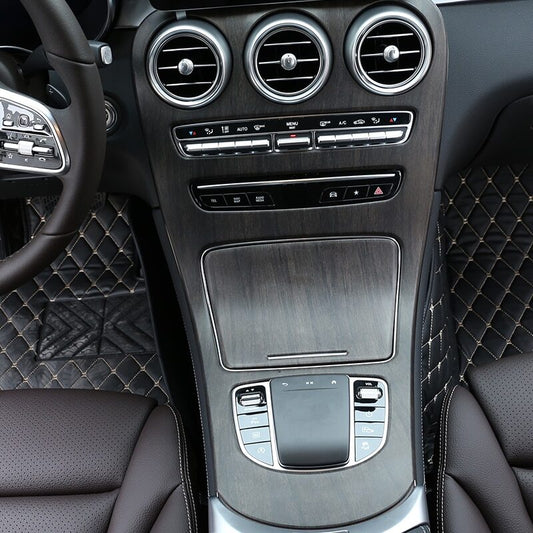 Passend für Mercedes GLC X253 C Class W205 Mittelkonsole Blenden Rahmen Holz