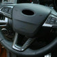 Passend für Lenkrad Carbon Rahmen Blende 3 teilig für Ford Focus C-Max Kuga Escape EcoSport