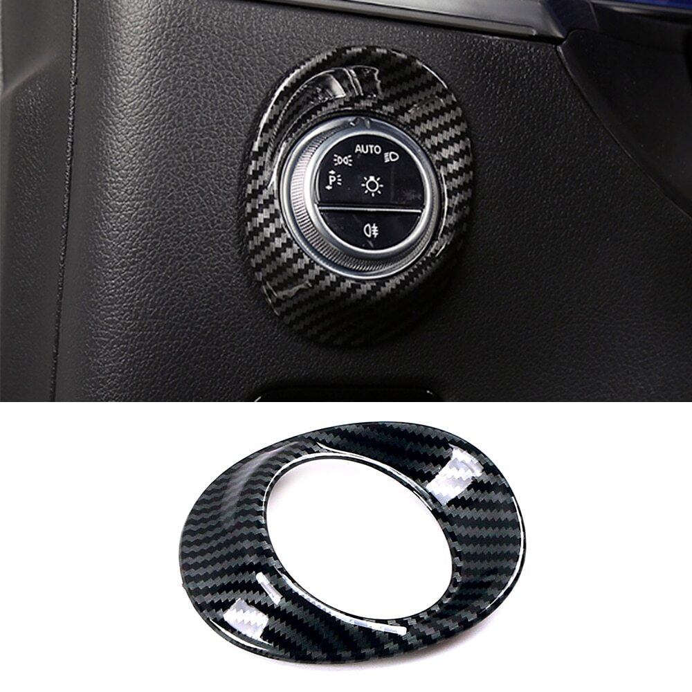 Passend für Mercedes C Class W206 Lichtschalter Blende Abdeckung Rahmen Carbon