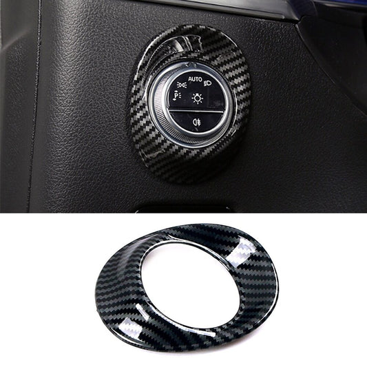 Passend für Mercedes C Class W206 Lichtschalter Blende Abdeckung Rahmen Carbon