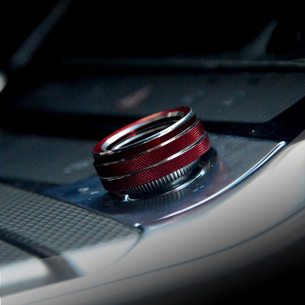 Passend für Audi A6 C8 2019-21 Regler Ring Blenden Abdeckung Tuning