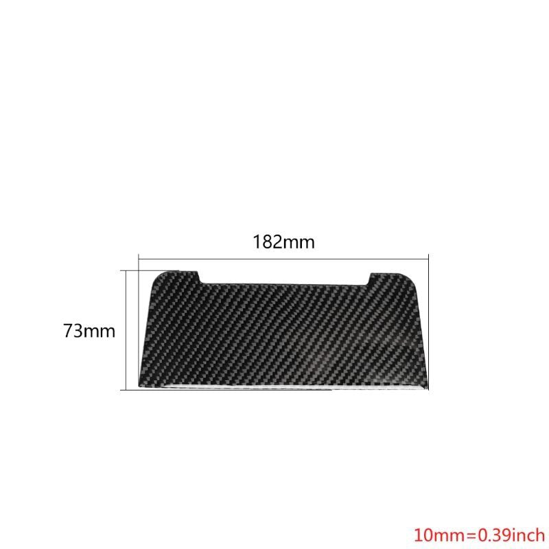 Passend für Audi Q5 2010-18 A4 A5 2009-16 Aufbewahrung Blende Abdeckung Carbon