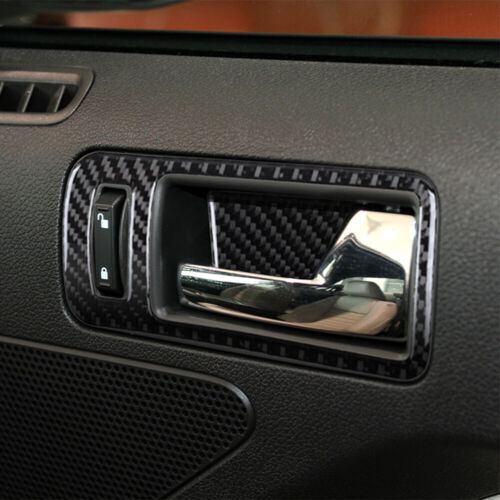 Passend für Ford Mustang 09-13 Türgriff Rahmen Blenden Abdeckung Carbon