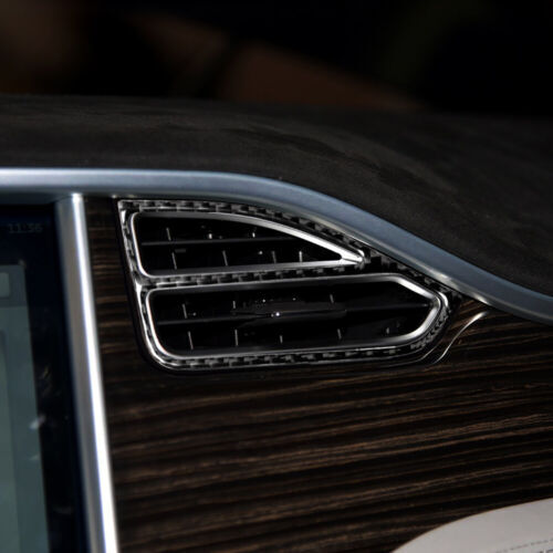 Passend für Tesla Model X Lüftung Vorne Blenden Abdeckung Carbon