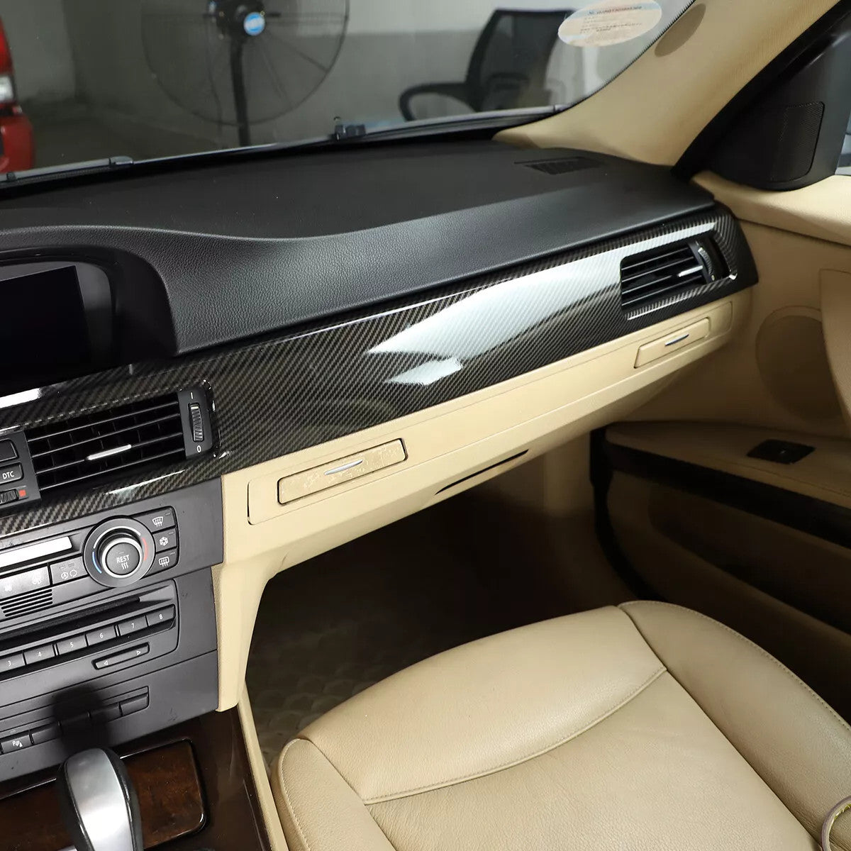 Passend für BMW E90 E92 2005-2012 Mittelkonsole Blende