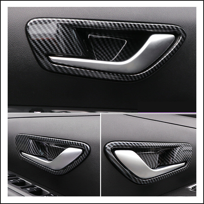 Passend für Hyundai Tucson NX4 Abdeckung Türgriff Schutz Blende Rahmen Carbon