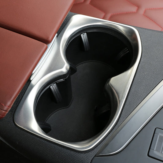 Passend für Peugeot 300 5008 Becherhalter Blende Abdeckung Rahmen Silber