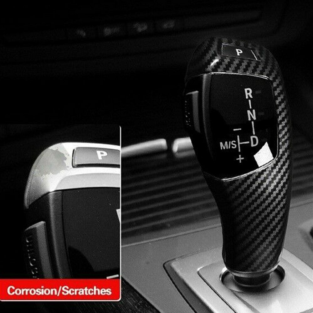 Passend für BMW E60 E70 E71 5 Series X5 X6 Carbon Schaltung Blende Abdeckung