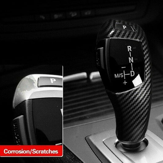 Passend für BMW E60 E70 E71 5 Series X5 X6 Carbon Schaltung Blende Abdeckung
