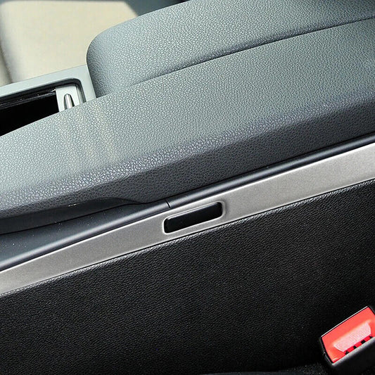 Passend für Mercedes C Klasse W204 Mittelkonsole Rahmen Blenden Silber Edelstahl