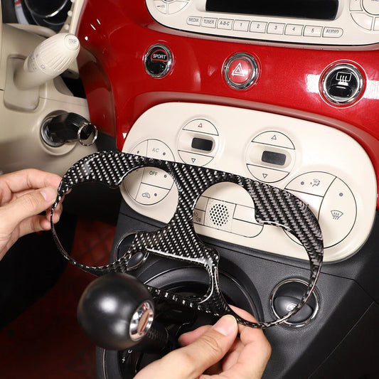 Passend für Fiat 500 312 2011-2019 Klimabedienung Blende