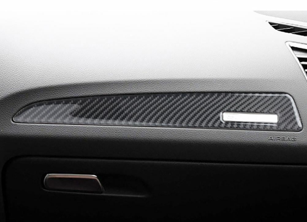 Passend für Audi Q5 Cockpit Armatur Zierrahmen Blende Carbon Tuning Aufwertung