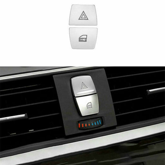 Passend für BMW 3 4 2013-2019 Warnblinklicht Abdeckung Blenden Rahmen Tuning