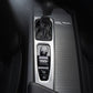 Passend für Volvo XC60 2018-2021 Mittelkonsole Tasten Rahmen Blende Silber Tuning