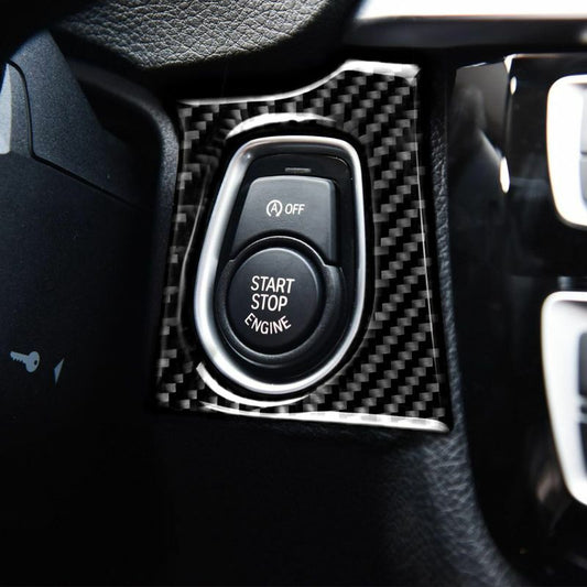 Passend für BMW 3 Series F30 F32 F34 Start Stop Knopf Button Carbon Blende