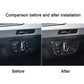 Passend für Audi Q7 4M 2016-19 Lichtschalter Blenden Abdeckung Tuning