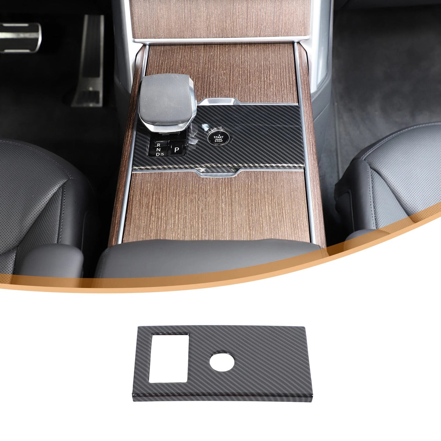 Passend für Range Rover L460 Console Gear 2024 Mittelkonsole Blende