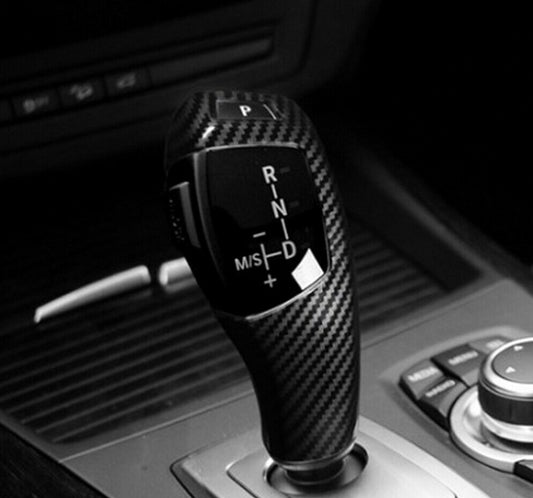 Passend für BMW E60 E70 E71 5 Series X5 X6 Carbon Schaltung Blende Abdeckung