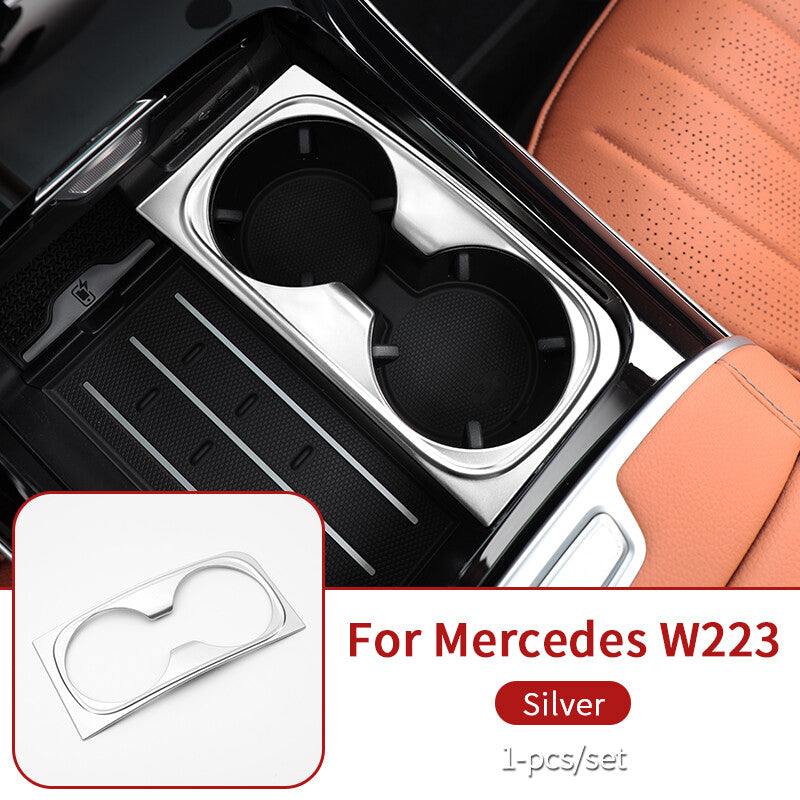 Passend für Mercedes S W223 ab 2021 Becherhalter Blende Abdeckung Rahmen