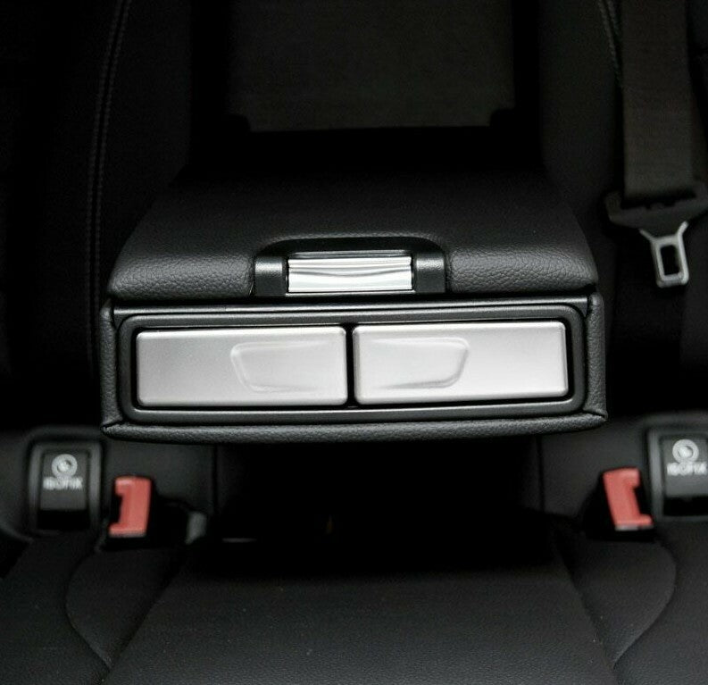 Passend für Mercedes C Class AMG W205 GLC X253 Becherhalter Blenden aus Edelstahl