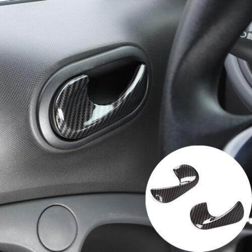 Passend für Smart Fortwo 453 Türgriffe Blenden Abdeckung Carbon