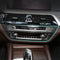 Passend für BMW 5 5er G30 G31 Carbon CD Radio Mittelkonsole Dekor Rahmen Blende
