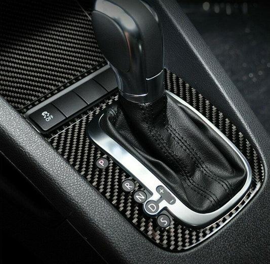 Passend für Mittelkonsole Carbon Rahmen Blende Passend Für VW Golf 6 MK6 GTI Sirocco