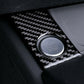 Passend für Start Stop Abdeckung Passend Für Audi A4 A5 Carbon Zierblende Blende Schutz