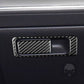 Passend für VW Golf 7 14-19 Handschuhfach Griff Blenden Abdeckung Carbon