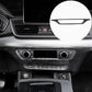 Passend für Audi Q5 Radio Blenden Abdeckung Rahmen Carbon
