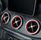 Passend für 5x Mercedes Lüftungsringe Zierringe Blenden Rot A W176 B W246 CLA C117 GLA X157