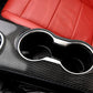 Passend für Ford Mustang ab 2015 Mittelkonsole Becherhalter Carbon Blende Rahmen