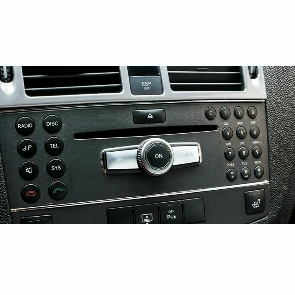 Passend für Mercedes C W204 E212 Radio Blenden Rahmen Zierblende Abdeckung