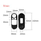 Passend für BMW Mini Cooper S 3DR F56 Fensterheber Rahmen Blenden Carbon