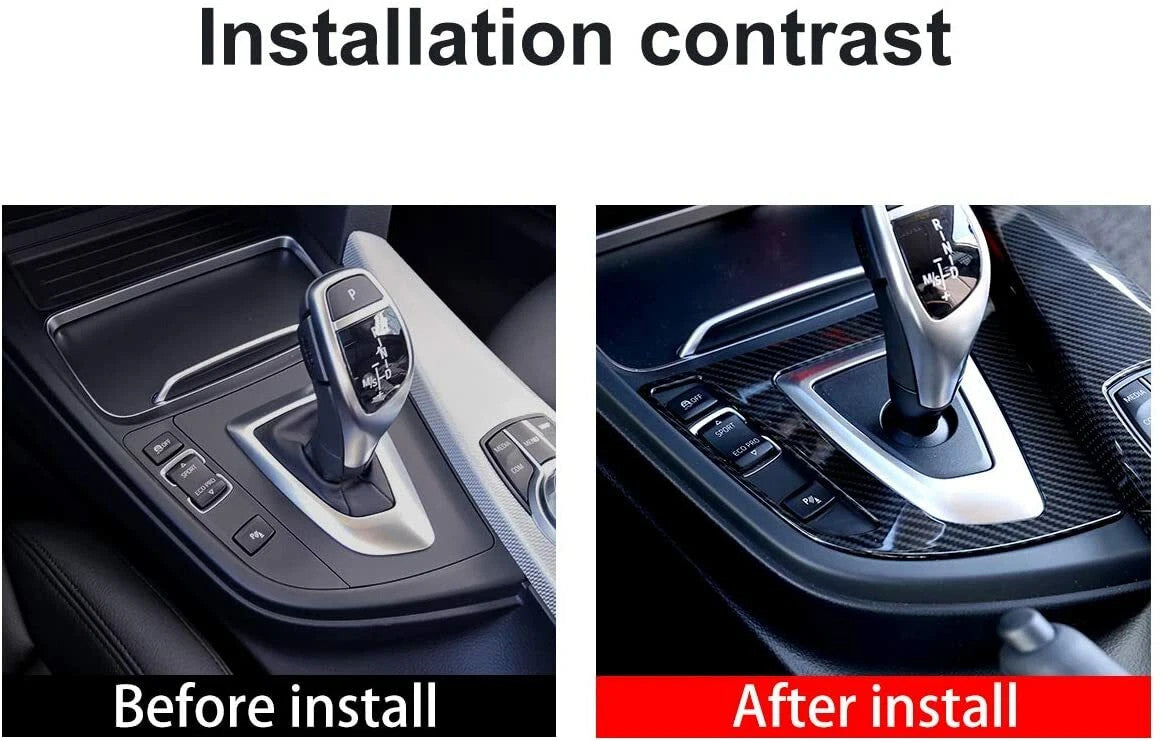 Passend für BMW F31 F30 2013-2019 Gangschaltung Blende