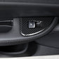 Passend für Alfa Romeo Giulia Fensterheber Blenden Abdeckung Rahmen Carbon