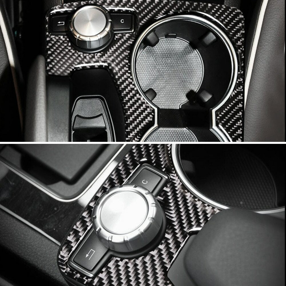 Passend für Mercedes Benz GLK 200 250 260 300 350 Mittelkonsole Carbon Blende