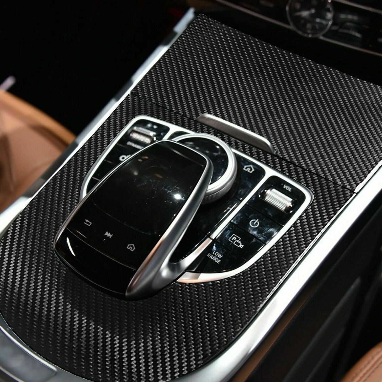Passend für Mercedes G Klasse W463 2019-20 Mittelkonsole Blenden Rahmen Carbon