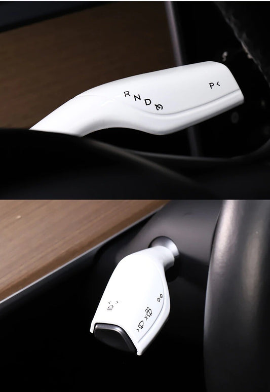 Passend für Tesla Model 3 Blende Weiß Scheibenwischer Blinker Aufwertung Rahmen