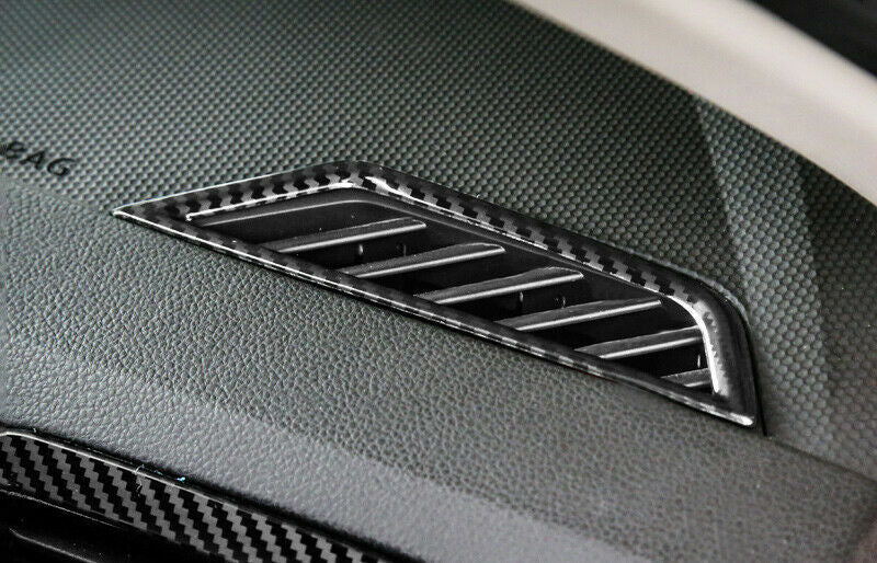 Passend für VW Tiguan ab 2017 Lüftung Blenden Rahmen Zierblenden Carbon